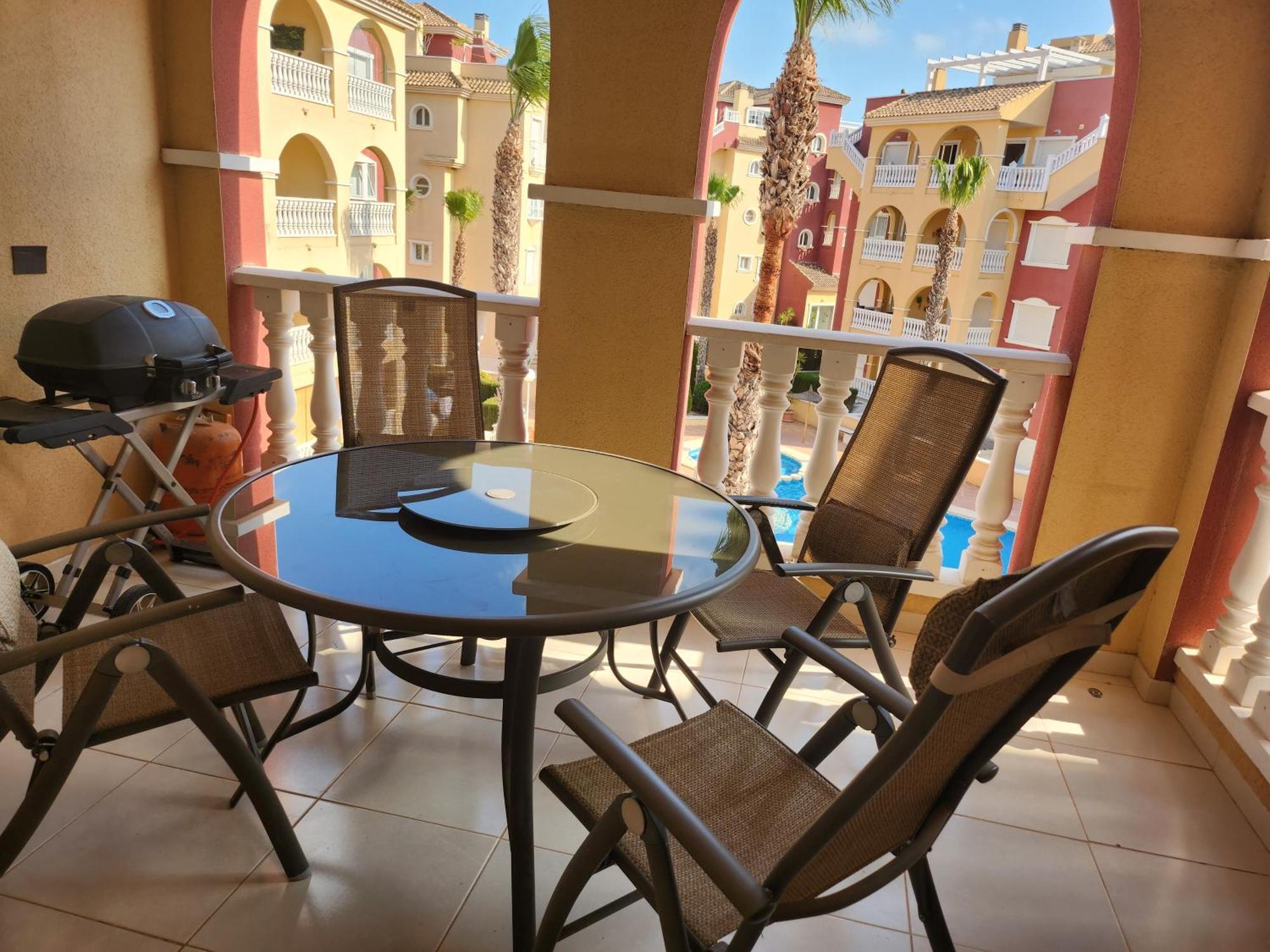Spacious 3 Bedroom 2 Bathroom Apartment - Puerto Marina Complex 로스알카자레스 외부 사진